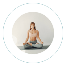 young women rehab yoga